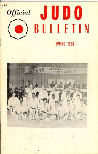 Spring 1966 Official Judo Bulletin